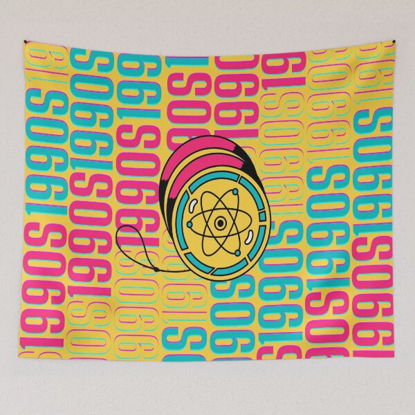 Item preview, 1990s retro design 13 - OG Yellow Background designed and sold by PunjabanJatti.