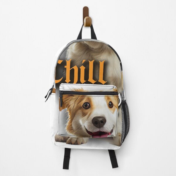 Item preview, Canine Chill Style: A Happy Dog Radiating Joy! designed and sold by TailTrendz.