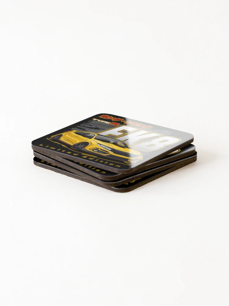 Thumbnail 4 of 5, Coasters (Set of 4), Civic FK8 Type R designed and sold by RAS-77.