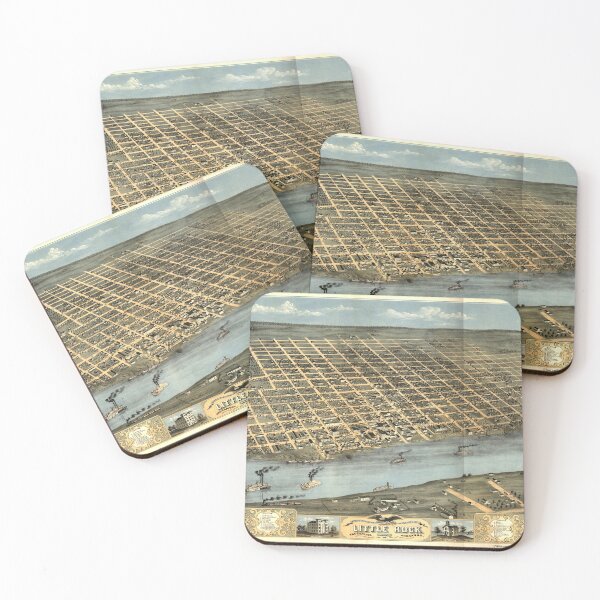 Item preview, Little Rock, Arkansas (1871) designed and sold by allhistory.