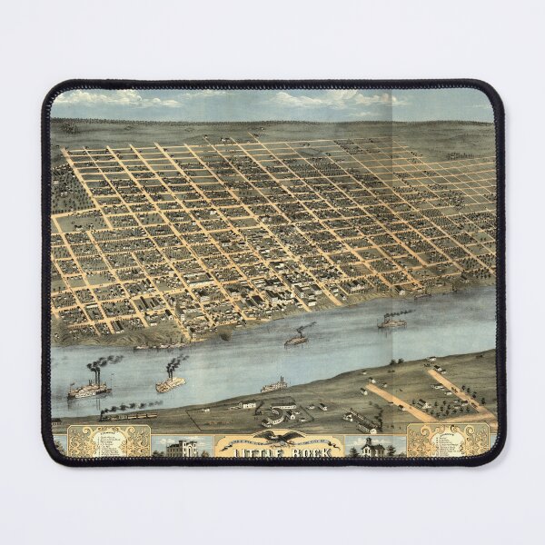 Item preview, Little Rock, Arkansas (1871) designed and sold by allhistory.