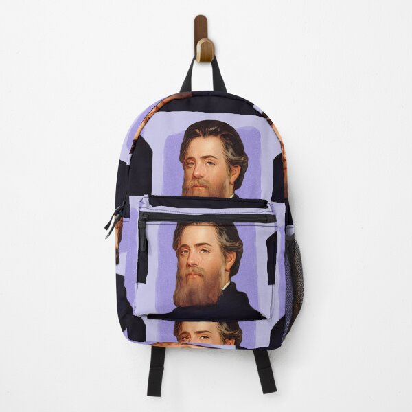 Item preview, American Novelist Herman Melville - purple - illustration designed and sold by Litstoy.