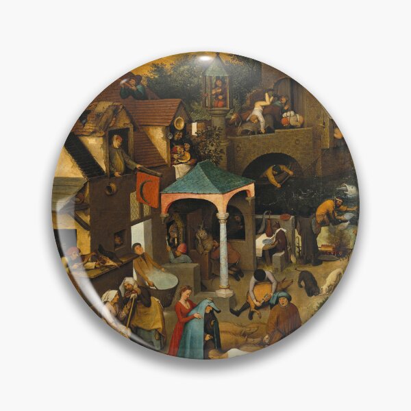 Item preview, Netherlandish Proverbs - Pieter Bruegel the Elder designed and sold by themasters.