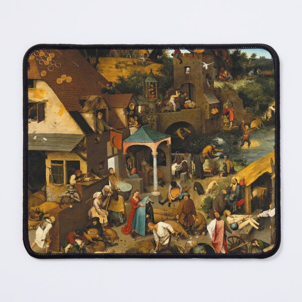 Item preview, Netherlandish Proverbs - Pieter Bruegel the Elder designed and sold by themasters.