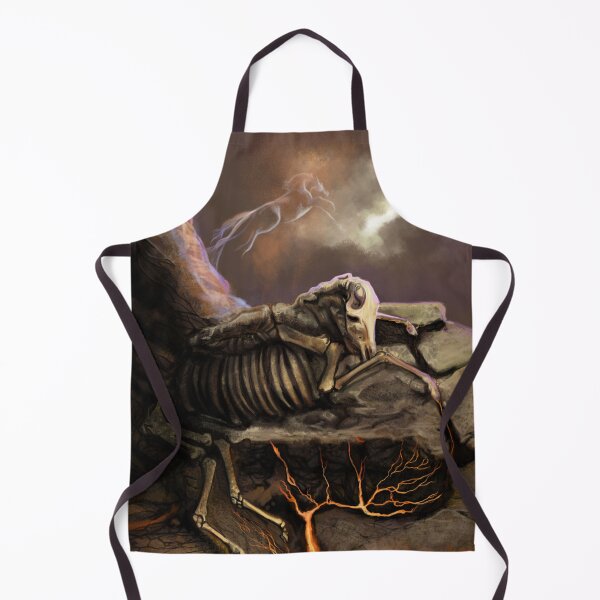 Item preview, Fossilized Horse Painting designed and sold by AK-Hevonen.