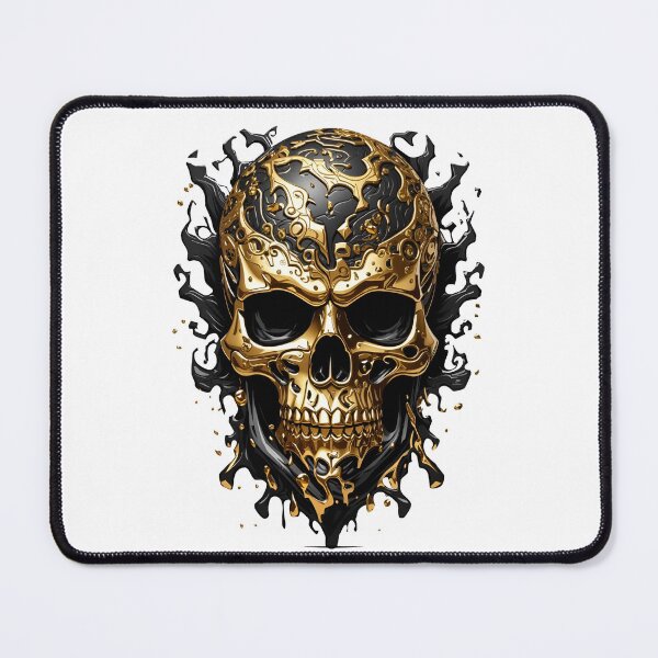 Item preview, Gold skull designed and sold by Aveyana.
