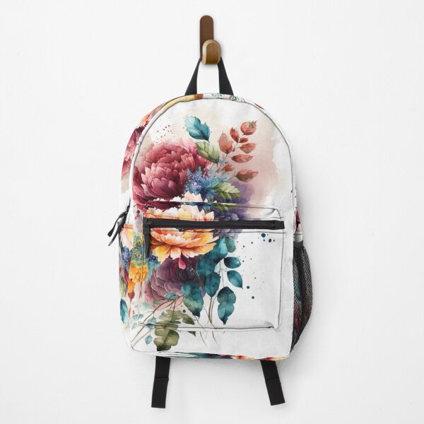 Item preview, Colorful Autumn Flowers in Muted Watercolor designed and sold by StephanieWard.