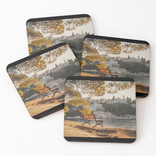 Item preview, Skiathos -  Bourtzi - evening view of the old port designed and sold by skiathoscrafts.