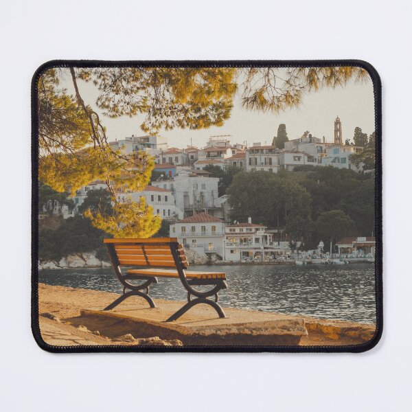 Item preview, Skiathos -  Bourtzi - evening view of the old port designed and sold by skiathoscrafts.