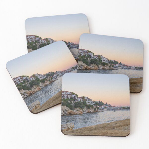 Item preview, Skiathos -  Evening view of the old port designed and sold by skiathoscrafts.