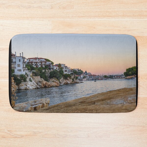 Item preview, Skiathos -  Evening view of the old port designed and sold by skiathoscrafts.