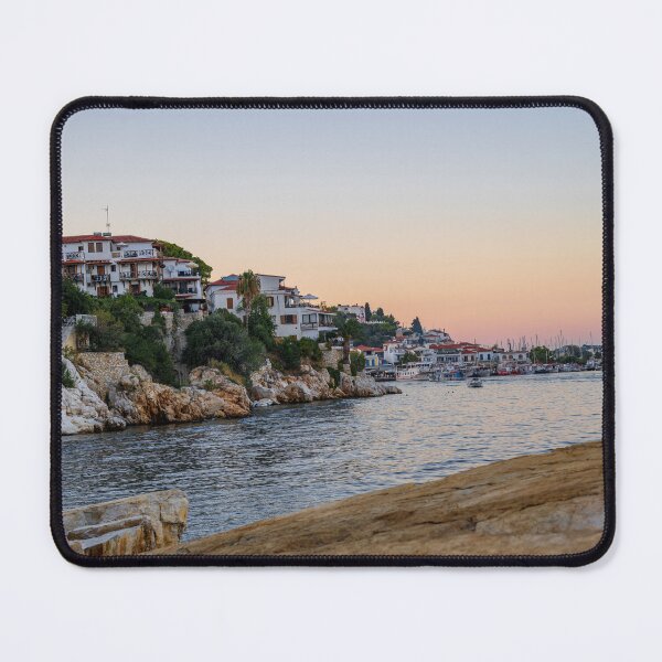 Item preview, Skiathos -  Evening view of the old port designed and sold by skiathoscrafts.