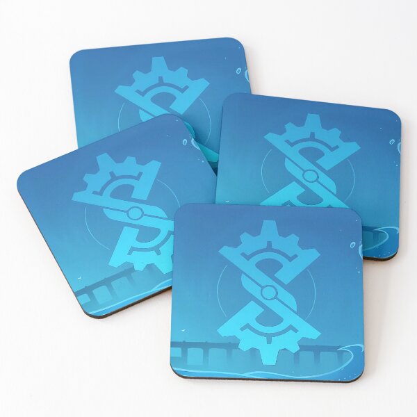 Item preview, Genshin Impact Fontaine: Wondrous Machine Namecard designed and sold by kazatodoesart.