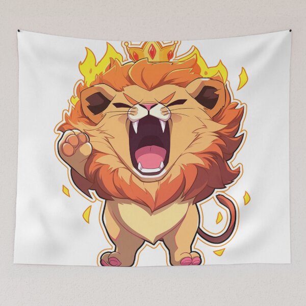 Item preview, Little Lion's Mighty Roar: The Quest for Majesty designed and sold by PaintbrushPlace.