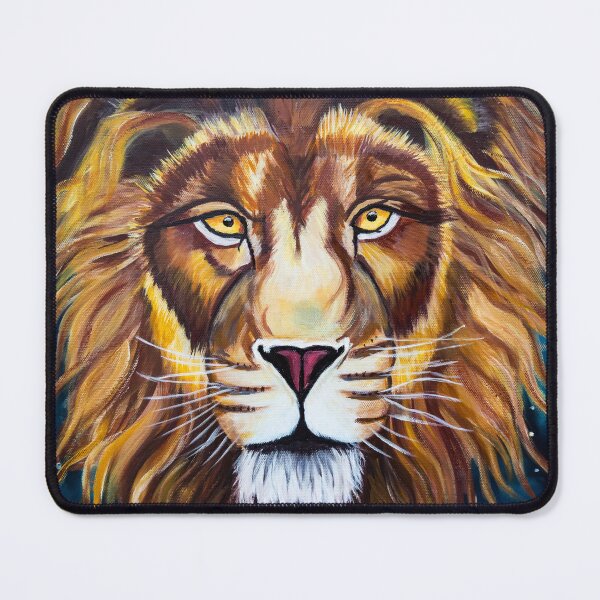 Item preview, Acrylic Cosmos Lion Painting designed and sold by English Rose Art.