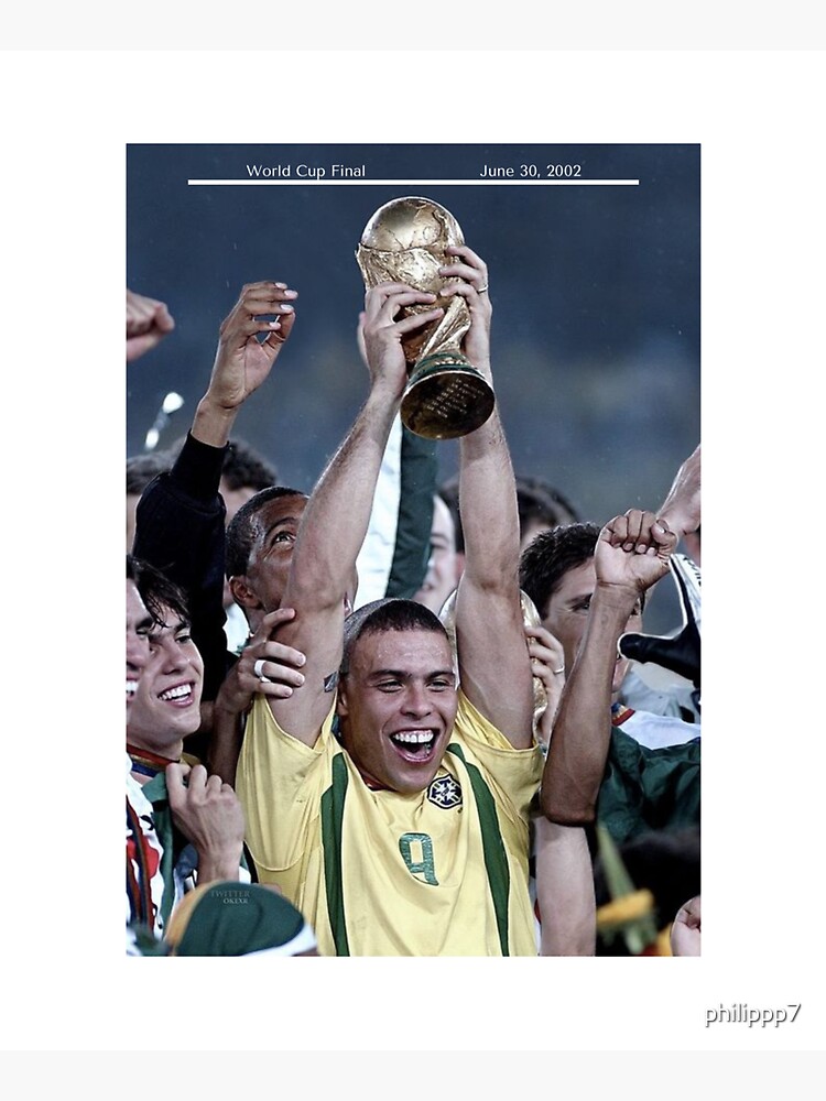 Ronaldo World Cup 2002 Jersey Poster for Sale by Zgjimi17