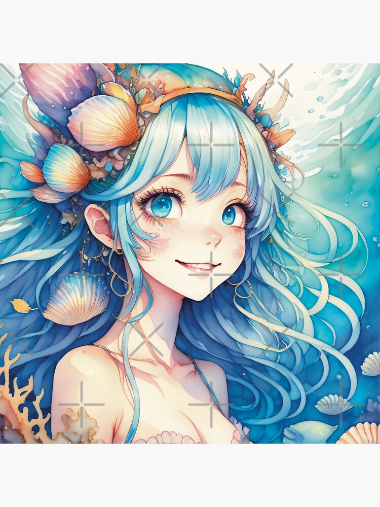 Pin by 𝐋𝐔𝐁𝐘 on Helix Waltz | Anime mermaid, Mermaid art, Mermaid anime