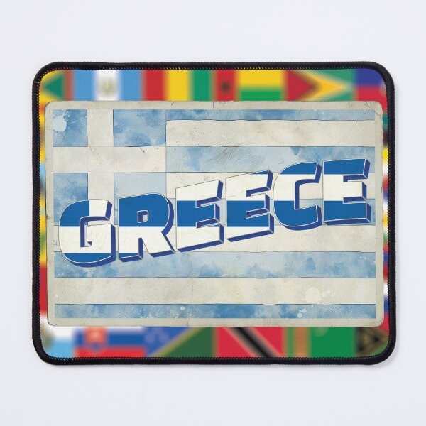Item preview, Greece Vintage style retro souvenir designed and sold by DeveloperProp0.