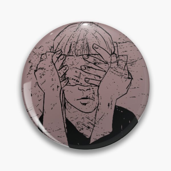 Item preview, Freehand Doodle Girl with Blindfold designed and sold by mikasaprada.