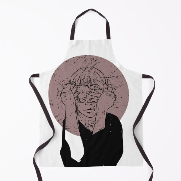 Item preview, Freehand Doodle Girl with Blindfold designed and sold by mikasaprada.