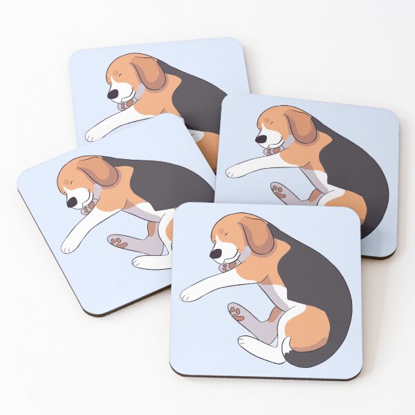 Item preview, Cute sleeping beagle dog designed and sold by Yaragold.