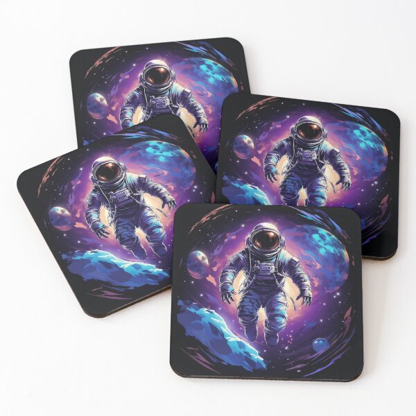 Item preview, Astronaut Among Nebulas designed and sold by Salahmohad.