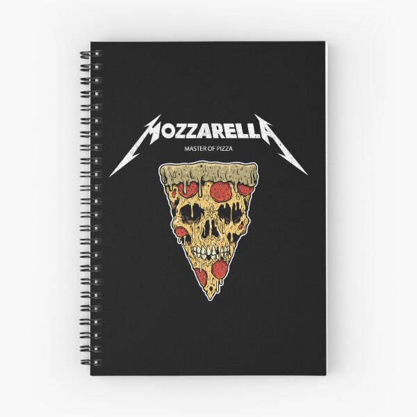 Item preview, Pizza and Heavy metal, (Mozzarella Master of Pizza) designed and sold by boec gear.