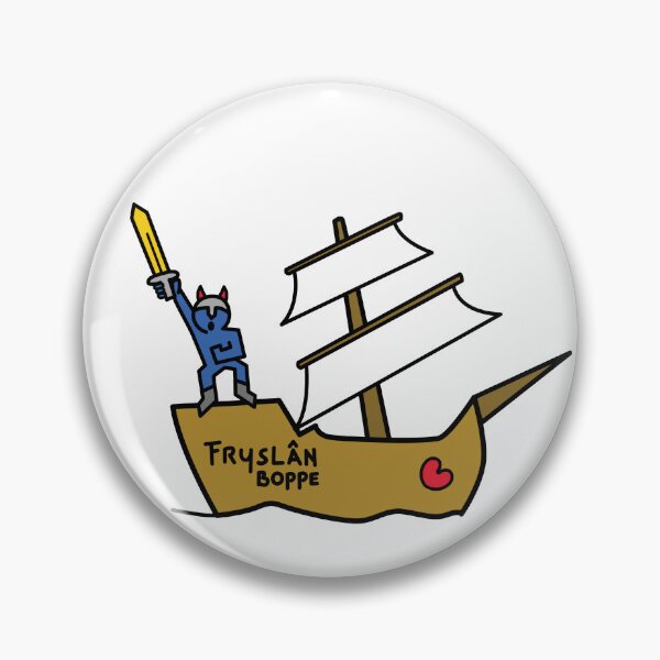 Item preview, Fryslân boppe skip designed and sold by bitpopart.