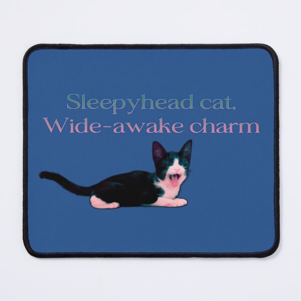 Item preview, sleepyhead cat designed and sold by KasiaWrobel.
