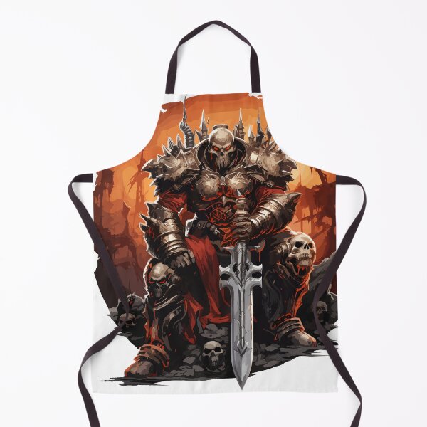 Item preview, Chaos Warrior Khorne in Post-Apocalyptic City - Ultra-Detailed Sci-Fi Fantasy Art, Transparent Background designed and sold by AIPICCRAFT.