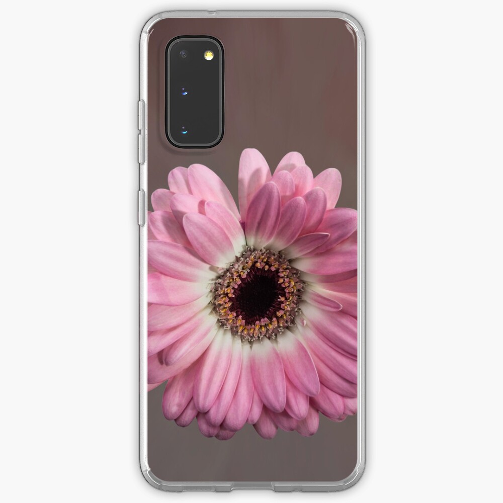 Single pink Gerbera Flower Case & Skin for Samsung Galaxy
