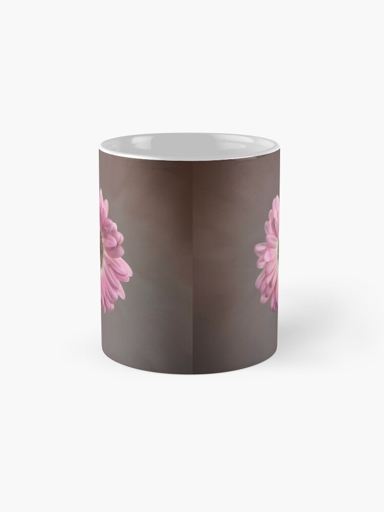 Alternate view of Single pink Gerbera Flower Mug