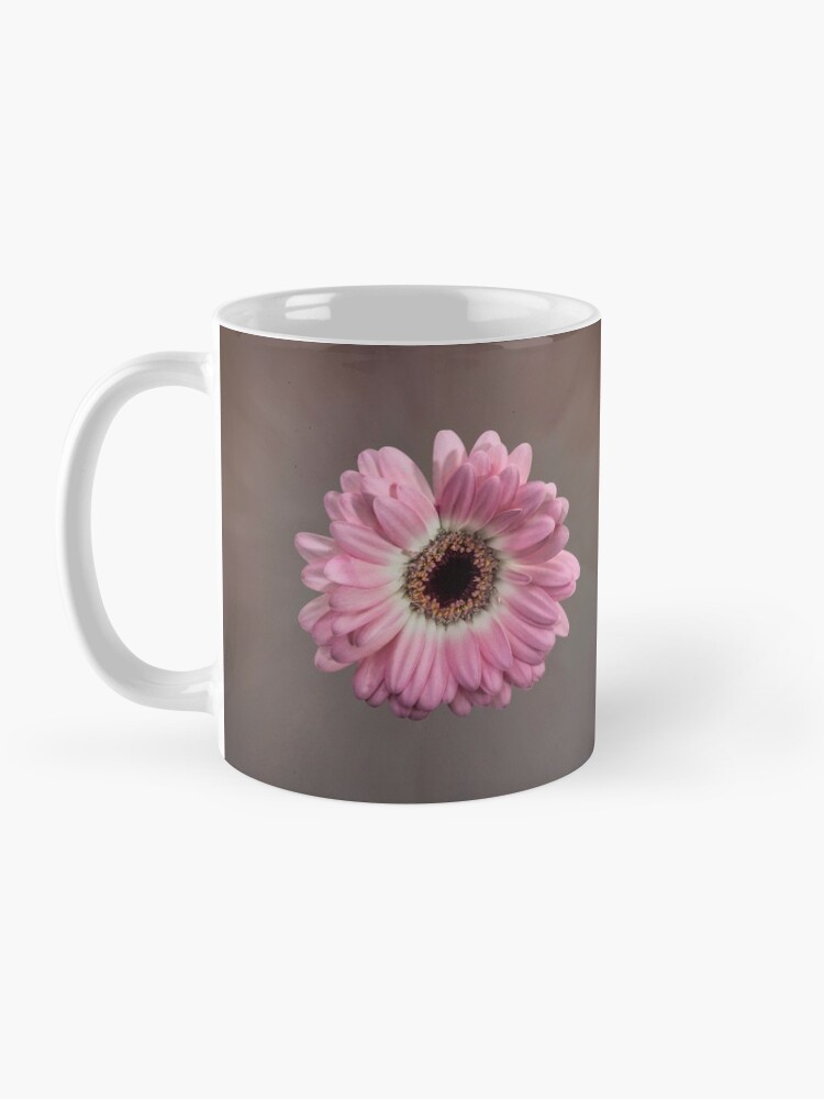 Alternate view of Single pink Gerbera Flower Mug