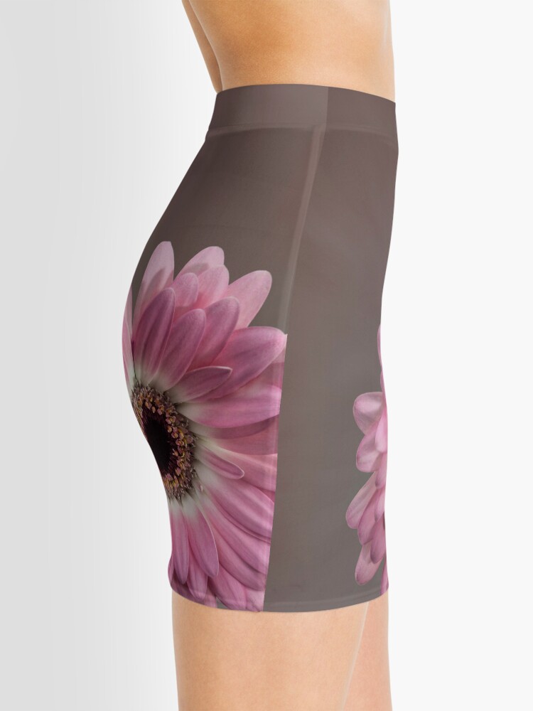 Alternate view of Single pink Gerbera Flower Mini Skirt