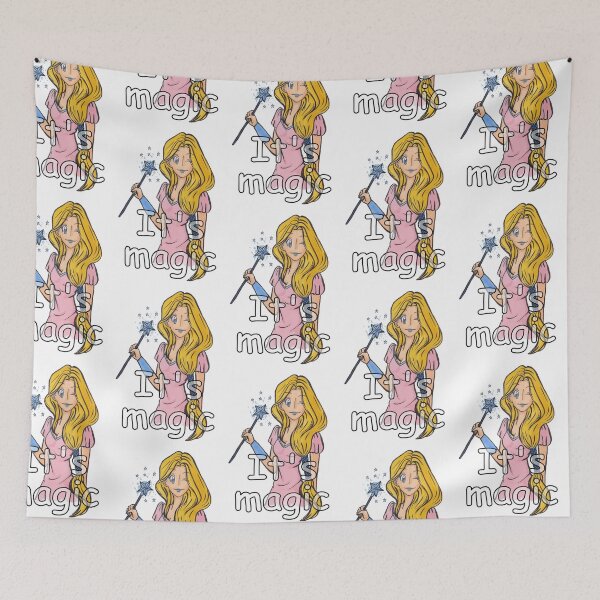 Item preview, Girl with magic wand and spell designed and sold by Anmioma.