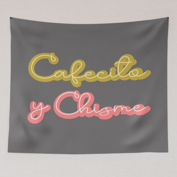 Item preview, Cafecito y chisme designed and sold by Colorfulman.