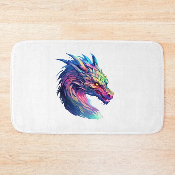 Item preview, Radiant Fury: Fierce Rainbow Dragon Art designed and sold by Christian Weiss.