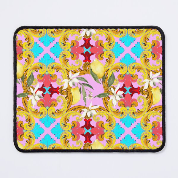 Item preview, Sicilian tiles,mediterranean,blue tiles ,lemons  designed and sold by MariaMarinova.