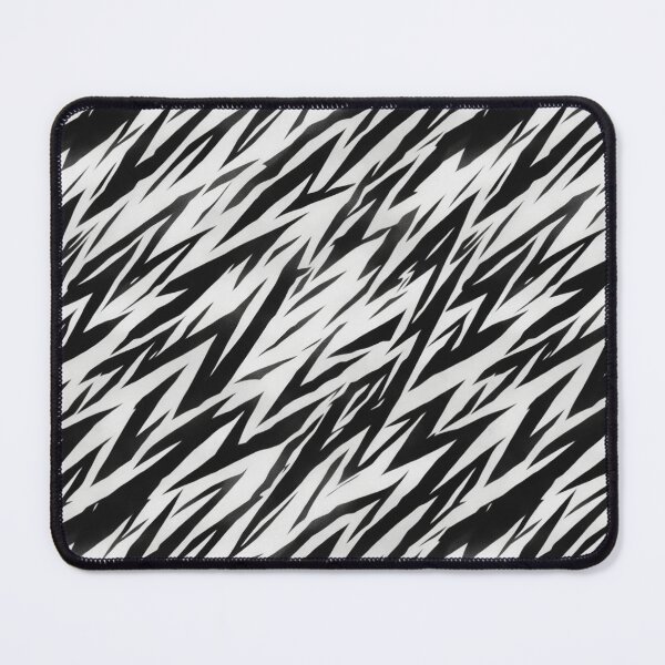 Item preview, Lightning bolts striking black and white pattern designed and sold by CoolPixels.
