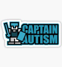 EXCLUSIVE EDITION - Captain Autism Sticker