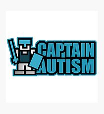 EXCLUSIVE EDITION - Captain Autism Photographic Print