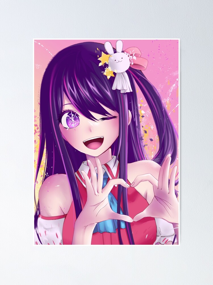 &ldquo;Ai Hoshino wallpaper&rdquo; Poster for Sale by AmyMeou | Redbubble