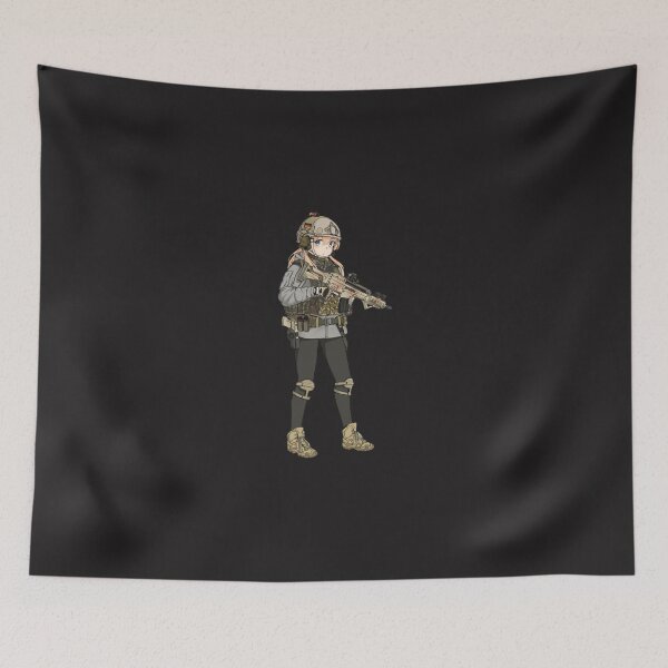 Item preview, Things Do Immediately Military Gun Anime Ease Using These Best Girls Boys designed and sold by AntonioAcosta8.