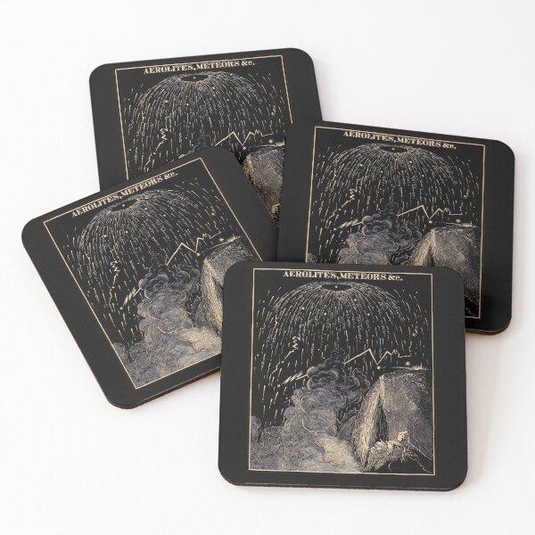 Item preview, Aerolites, Meteors (c.1855). Vintage plaque, restored by Mindthecherry designed and sold by MINDTHECHERRY.