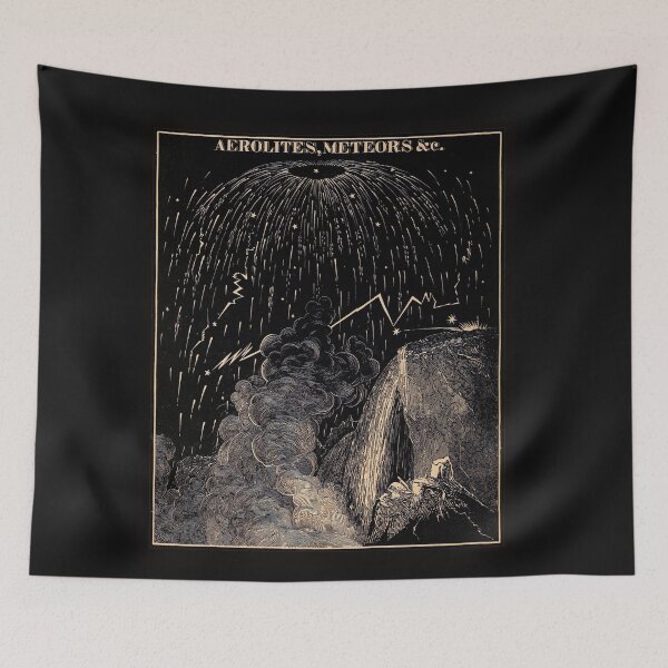 Item preview, Aerolites, Meteors (c.1855). Vintage plaque, restored by Mindthecherry designed and sold by MINDTHECHERRY.