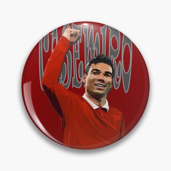 Item preview, Man Utd Casemiro Transparent Abstract Design Illustration designed and sold by VibesAndVision.