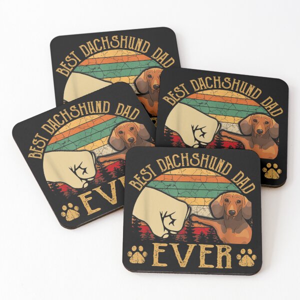 Item preview, Best Dachshund Dad  designed and sold by ParrotMart.