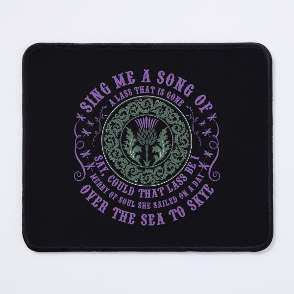 Item preview, Sing Me A Song Of A Lass That Is Gone Thistle Flower   	 designed and sold by ojrxfoohpo55.