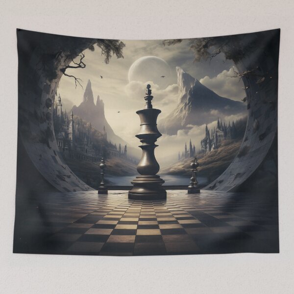 Item preview, Knight's Odyssey: A Chess Piece's Journey through Fantasy Realms designed and sold by oanaunciuleanu.