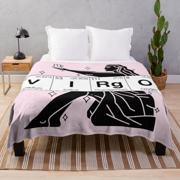 Item preview, Virgo Sign Periodic Table Letters designed and sold by humnoo.
